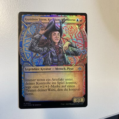 Kapitänin Storm, Kosmium Erbeuterin Magic The Gathering Foil Ixalan