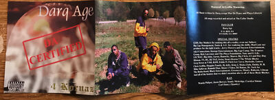 洋楽 DARQ AGE/4 KORNAZ/G-RAP Darq Age - 4 Kornaz CD💿 RARE 1998 Neros Music release Southern