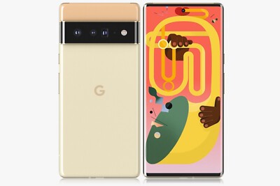 Google Pixel 6 Pro - 128 GB - Sorta Sunny (Unlocked) for sale