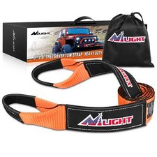 Nilight 3 X 8 Tree Saver Tow Strap Lab Tested 31500lbs Break Strength