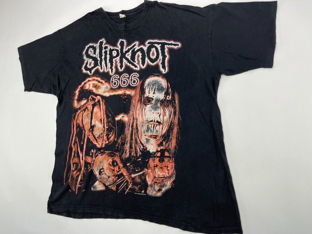 ミュージシャン 00s SLIPKNOT BAND T-SHIRT Original vintage 2000s Slipknot Shirt | WyCo Vintage