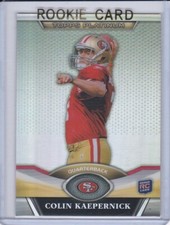 COLIN KAEPERNICK ROOKIE CARD 2011 Topps Platinum Football MINT 49ers RC!