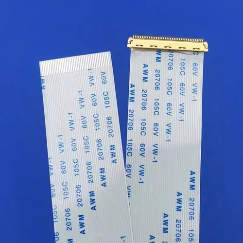 A-40P 0.5mm Pitch LVDS/EDP LCD FFC Flex Cable Single Header I-PEX 20455 Cable - 第 3/5 張圖片