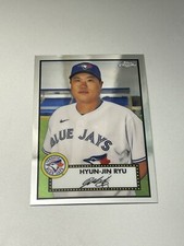 2021 Topps Chrome Platinum Anniversary #332 HYUN-JIN RYU Toronto Blue Jays