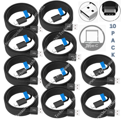 USB Type C Fast Charging Charger Cable For Samsung S8 S9 S10 S20 Android Lot