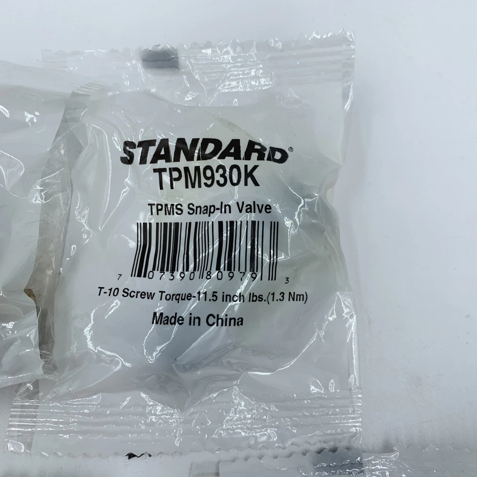 Paquete de 5 vástagos de válvula de encendido estándar TPM930K TPMS Foto 3 de 3