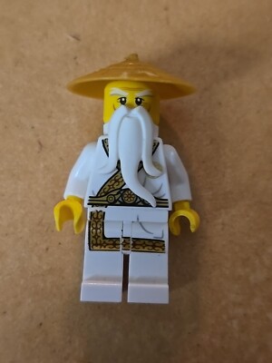 LEGO NINJAGO Sensei Wu Minifigure Gold Trimmed Outfit njo180 | eBay