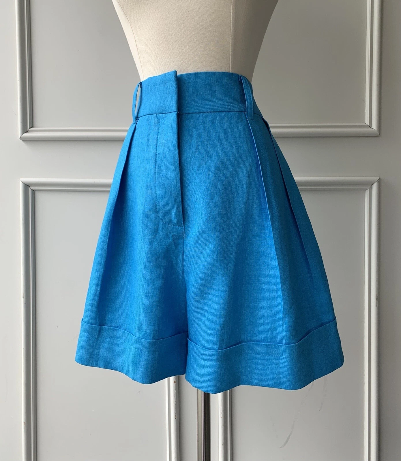 | COUNTRY ROAD | petal detail shorts sea blue | SIZE: 4,XXS | $139 new
