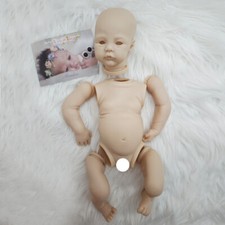 17" Reborn Baby Doll Kit Meadow Newborn Girl Soft Lifelike Blank Mold