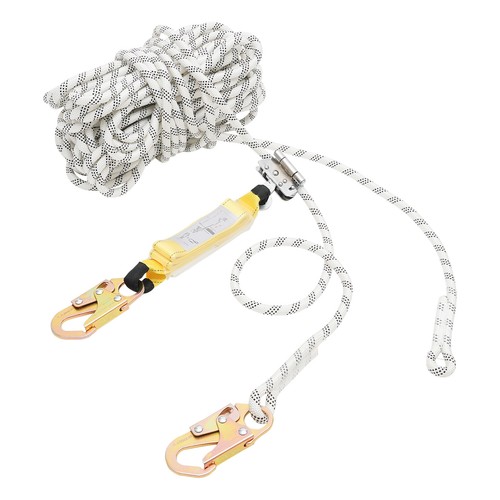 Anti-Ratschen Rettungsleine Schlüsselband Auffangschutz + Haken Seil Ausrüstung 100 Fuß - Bild 19 von 20