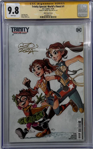 TRINITY SPECIAL WORLDS FINEST #1 | ZULLO 1:25 RATIO VARIANT | CGC SS 9.8