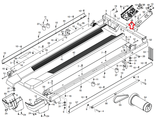 NordicTrack ProForm Laufband untere Motorsteuerplatinensteuerung 391566 - Bild 3 von 4