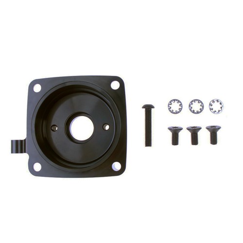 Kit copri alloggiamento frizione CNC in lega nero adatto per motore HPI BAJA RV King 5B 5T 5SC - Foto 4 di 9