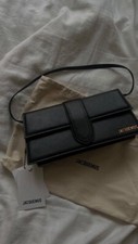 Jacquemus The Long Bambino Shoulder Bag In Bl...