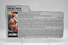 Sneak Peek File Card 1987   Gi Joe Vintage DC