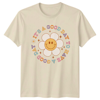 It's A Good Day Retro Flower Power Vintage 70er T-Shirt