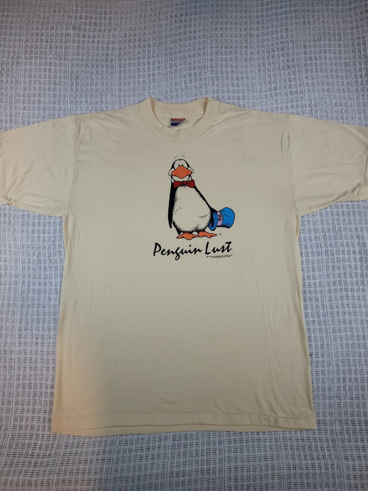 Vintage 1986 Opus The Penguin Washington Post Shirt Single Stitch USA Made XL
