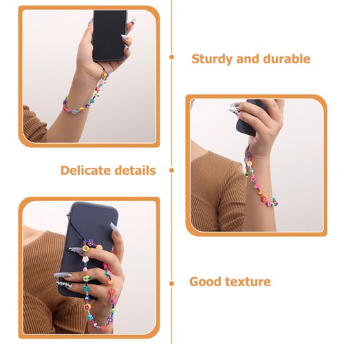 Handy Kette Damen Fräulein Lanyard Aus Polymerton Handy-Lanyard Dickem Seil - Zdjęcie 11 z 12