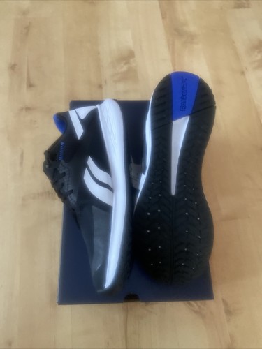 Reebok scarpe da ginnastica da uomo Energen Run 2.0 taglia 9,5 UK NERE Memorytech comfort - Foto 4 di 6