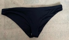prAna Size XL Black Gemma Swim Bikini Bottom Reversible UPF 50  NWT 60