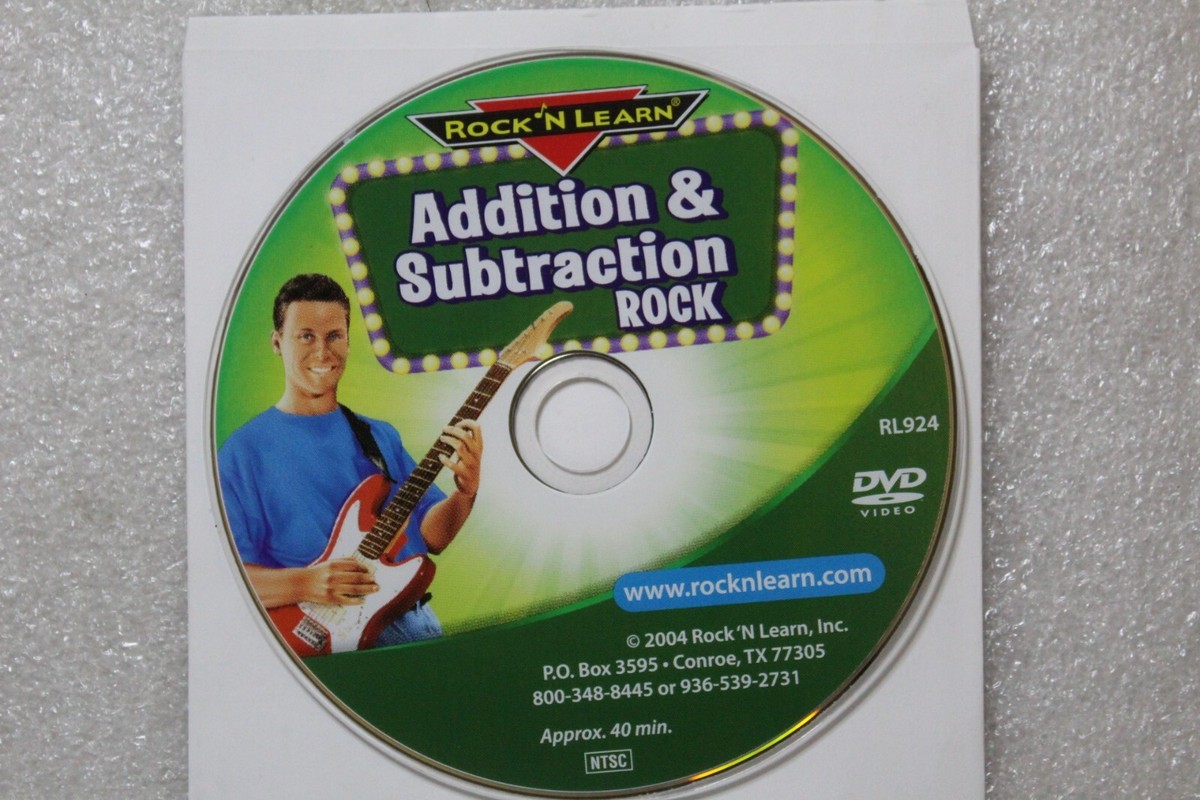 その他 Stepping Stones to Learning: Addition &amp; Subtract [DVD] Rock 'N Learn Addition And Subtraction Rap On DVD | RL-923