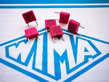 10Pcs MKP10 4700pF WIMA 4.7nF 5% 630V Polypropylene Film Capacitor Pitch 7.5mm