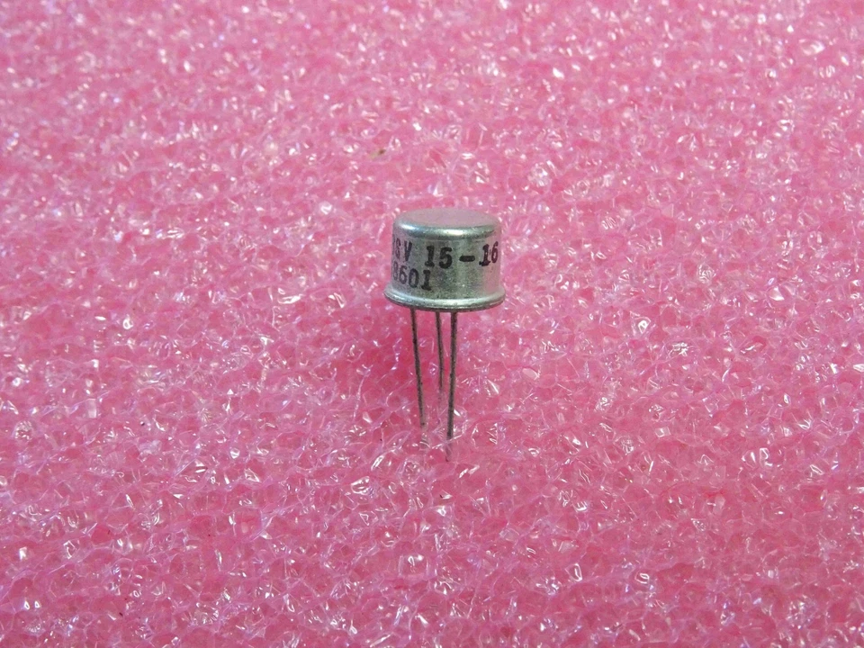 SGS Lot x3 : BSV 15-16 epitaxial Si PNP transistor BSV15-16 ~ -Vce 40V -Ic 1A (5P1)