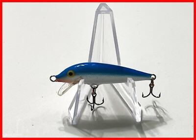 blue light fishing lure Vintage Rapala Floating 5 B Blue 2