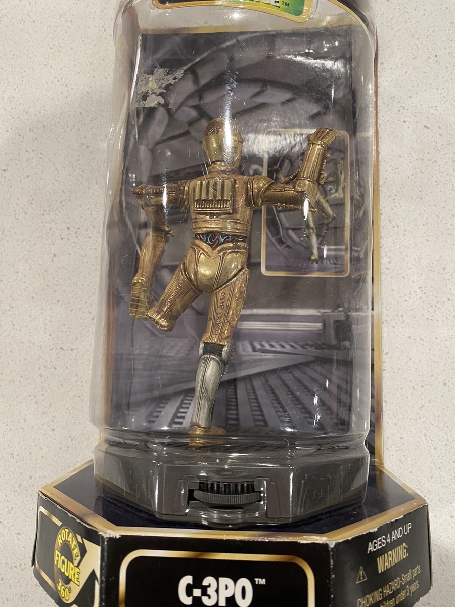 スター・ウォーズFORCE C-3PO ROTATE FIGURE 360 STAR WARS Epic Force C-3PO Rotate Figure 360 Boxed SEALED 1997 VTG