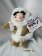 It's a Small World Plush Alaska Boy Bean Bag Toy Disney Store Alaskan Eskimo Tag