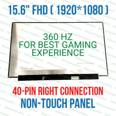 CGDY2 Dell 15.6'' FHD 360HZ 40 pin LED Display Screen AWX15R1-7958WHT-PUS