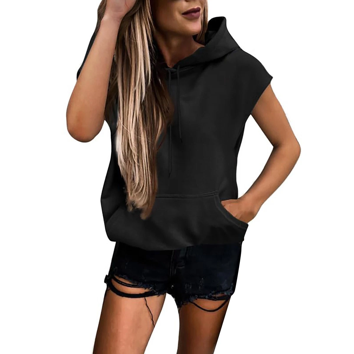 Short hoodies sales for women