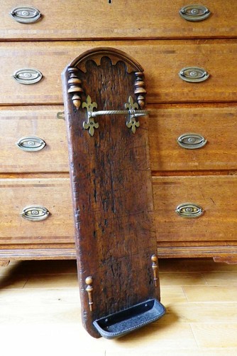 Cast Iron Pew Rail Umbrella Holder Pot Church Vintage Walking stick holder - Picture 4 of 6