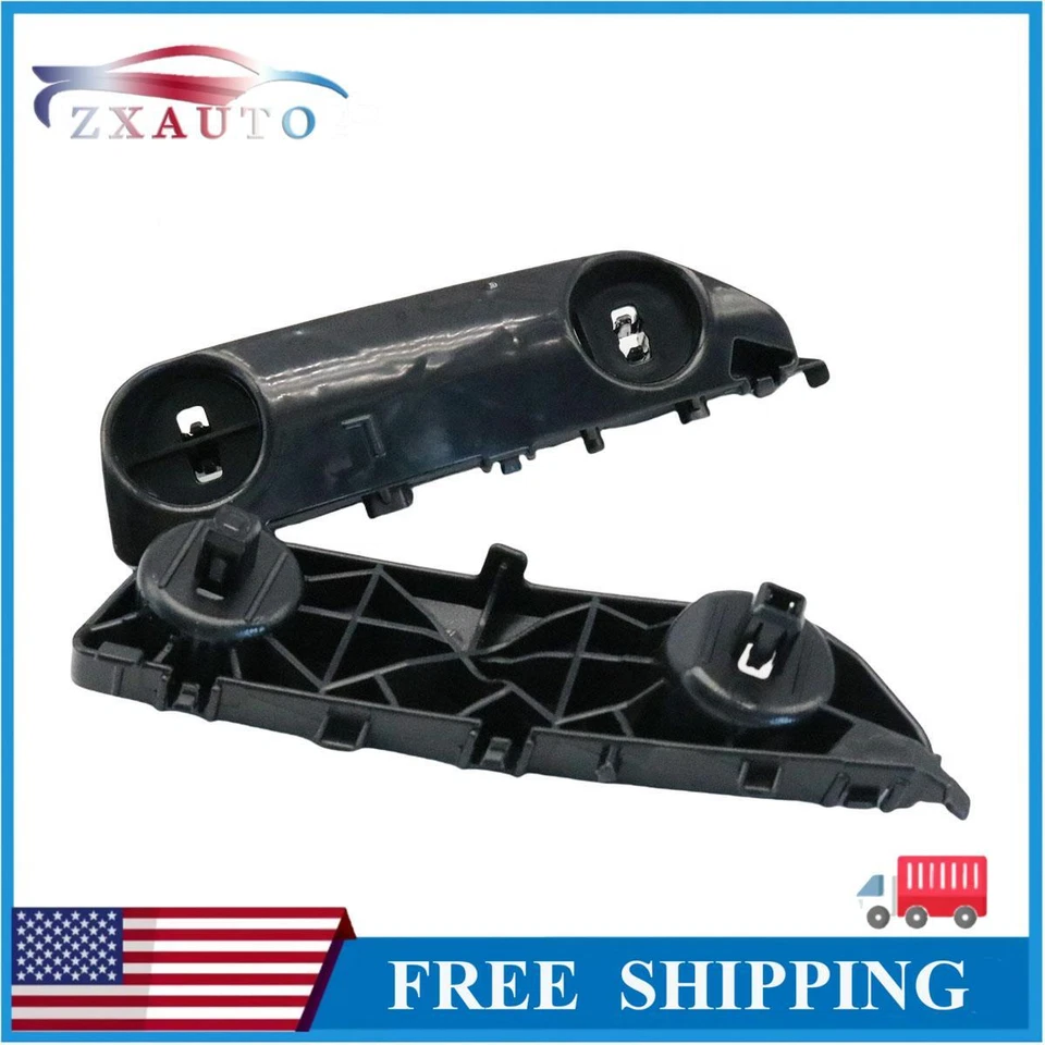 1 par de soportes laterales de parachoques superiores delanteros para Nissan March Micra K13 2011-2015 Foto 2 de 4