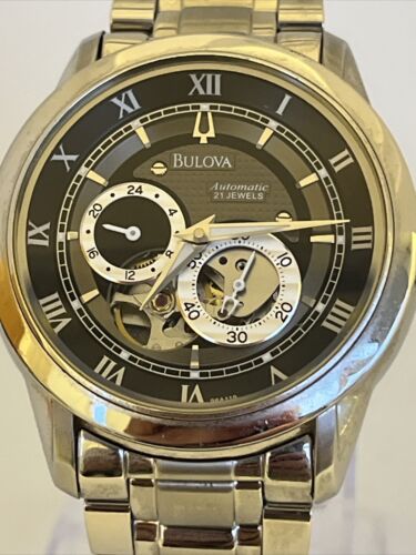 Bulova 96A119 42mm Caja de Acero Inoxidable Plateada con Acero Inoxidable Plateado... - Imagen 13 de 17