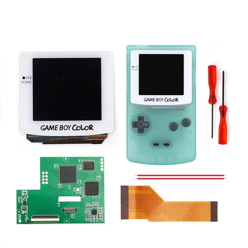 White OLED AMOLED Laminated Touch Screen Kit For GameBoy Color Built-in Menu - Picture 17 of 51