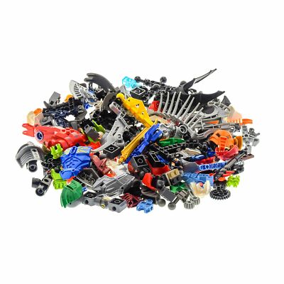 0,5 kg Lego Bionicle Hero Slizer Technic Teile Mischung Form Farbe bunt gemischt