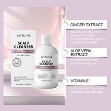 Gentle Oil Control Shampoo Formulated for Stronger Hair and Nourished Scalp