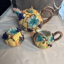 Fritz And Floyd Pumpkin Tea Set