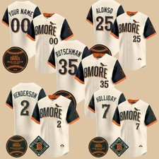 NWT Custom Men's/Youth Orioles Cream 2026 City Connect Sewn Stitched Jersey