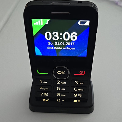 Alcatel 2008G Handy Schwarz 5 MB Speicher Modell 2008G-3EVDDE1