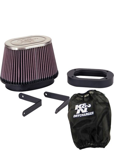 K&N 57-3036 Kit Collettore di Aspirazione Auto, Lavabile e