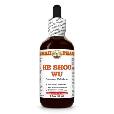 He Shou Wu / Fo Ti (Polygonum Multiflorum) Prepared Root Liquid Herbal Extract