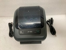 Zebra ZP450 USB Label Thermal Printer ZP450-0501-0000A / W CORD USB CABLE