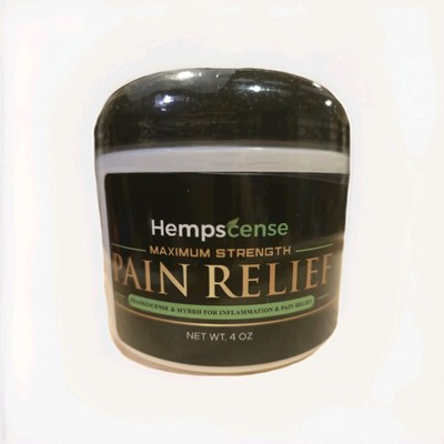 Hempscense Hemp Pain Relief Lotion Frankincense Myrrh Targets NERVE PAIN & MORE!