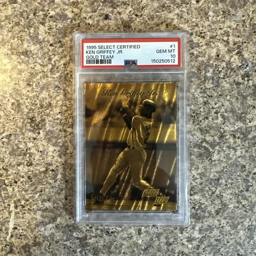New Listing1995 Select Certified Edition Ken Griffey Jr Gold Team #1 PSA 10 Gem Mint
