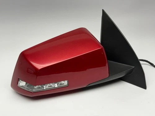 2009-2014 Acadia Traverse Passenger Right Mirror w/ turn signal Crystal Red