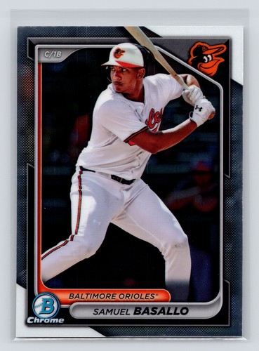 2024 Bowman Draft Samuel Basallo #BDC-128 Chrome