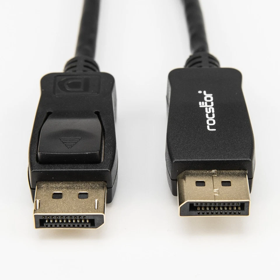Rocstor Y10C237-B1 Cb 12Ft Displayport 1.2 Cable M 4K2K 3840X2160 60Hz Res - Image 4 of 4