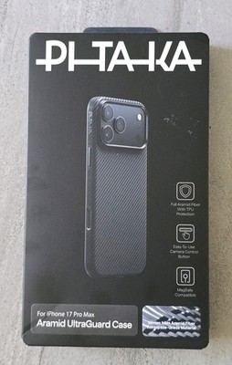 PITAKA Ultra-Slim Case for iPhone 17 Pro Max MagSafe Compatible